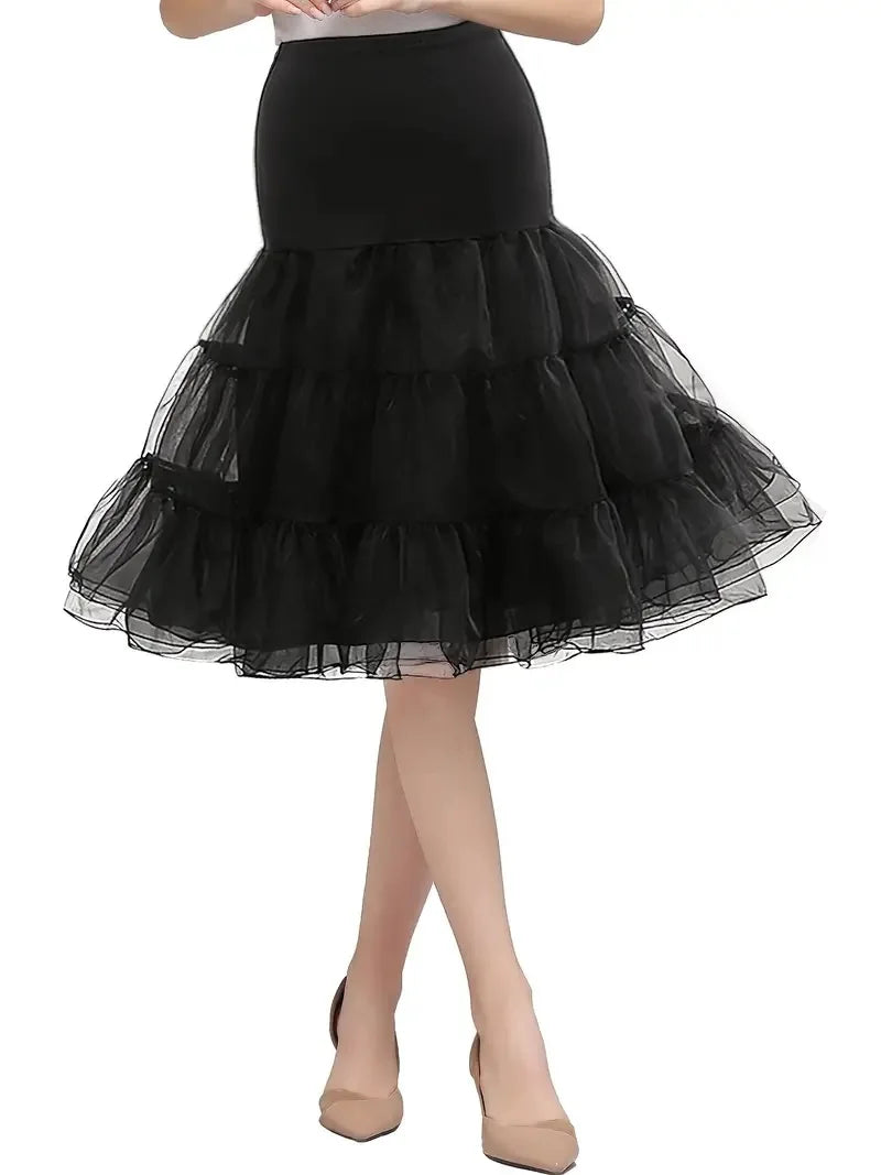 Crystal Half Slip Tutu Underskirt