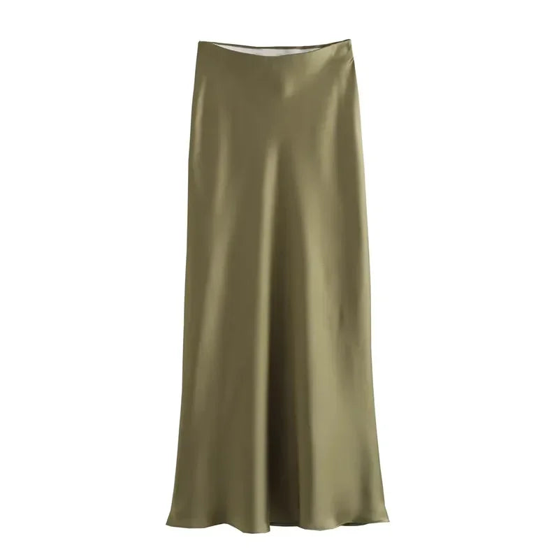 Hannah High Waist Long Skirts